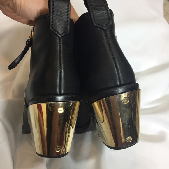 Giuseppe Zanotti Zipper Ankle Booties Sz 8 - Picture 3 of 13